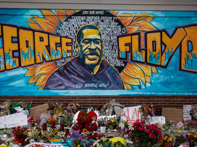 Mural for George Floyd