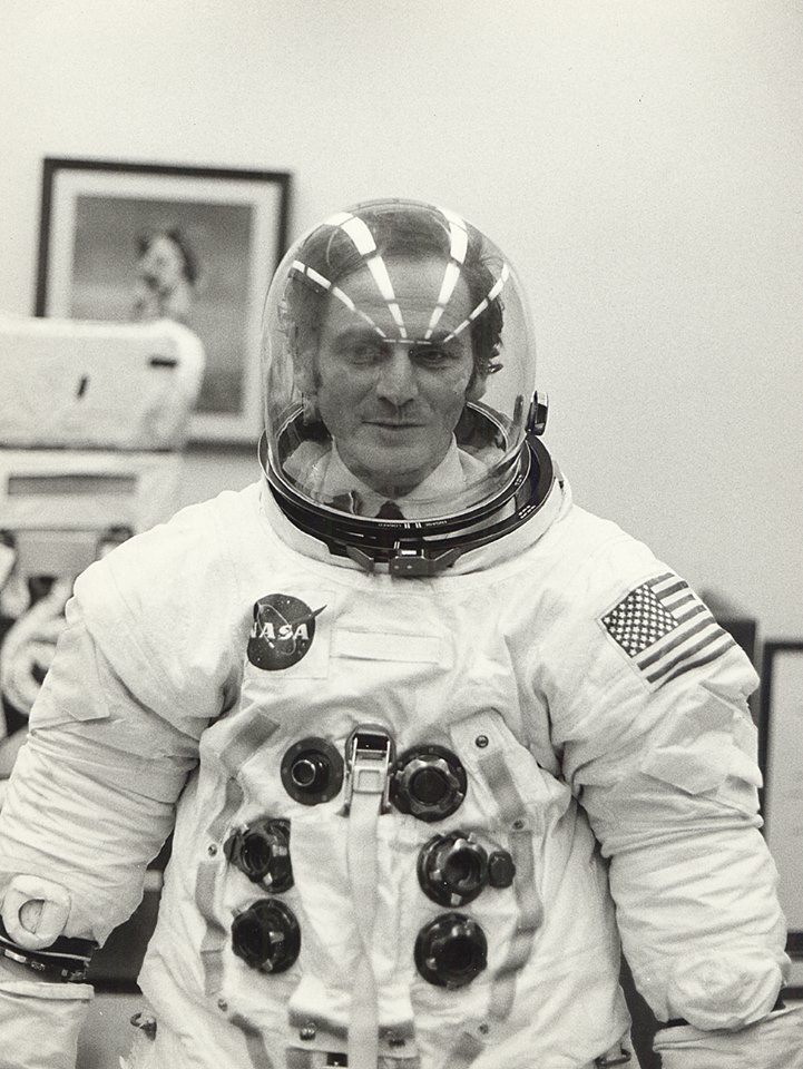 Pierre Cardin in Spacesuit