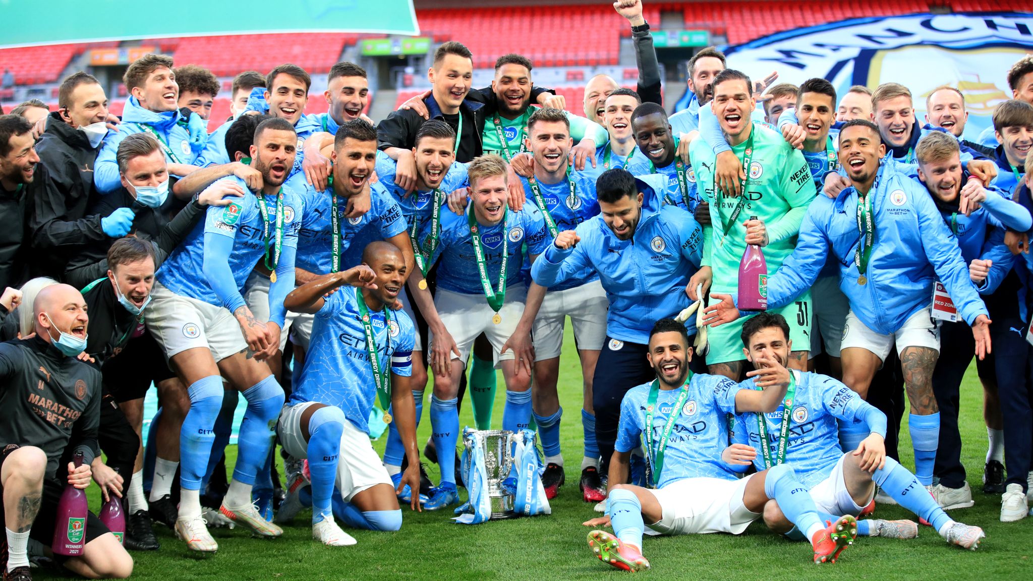 Manchester City has won the Premier League title USA Mirror