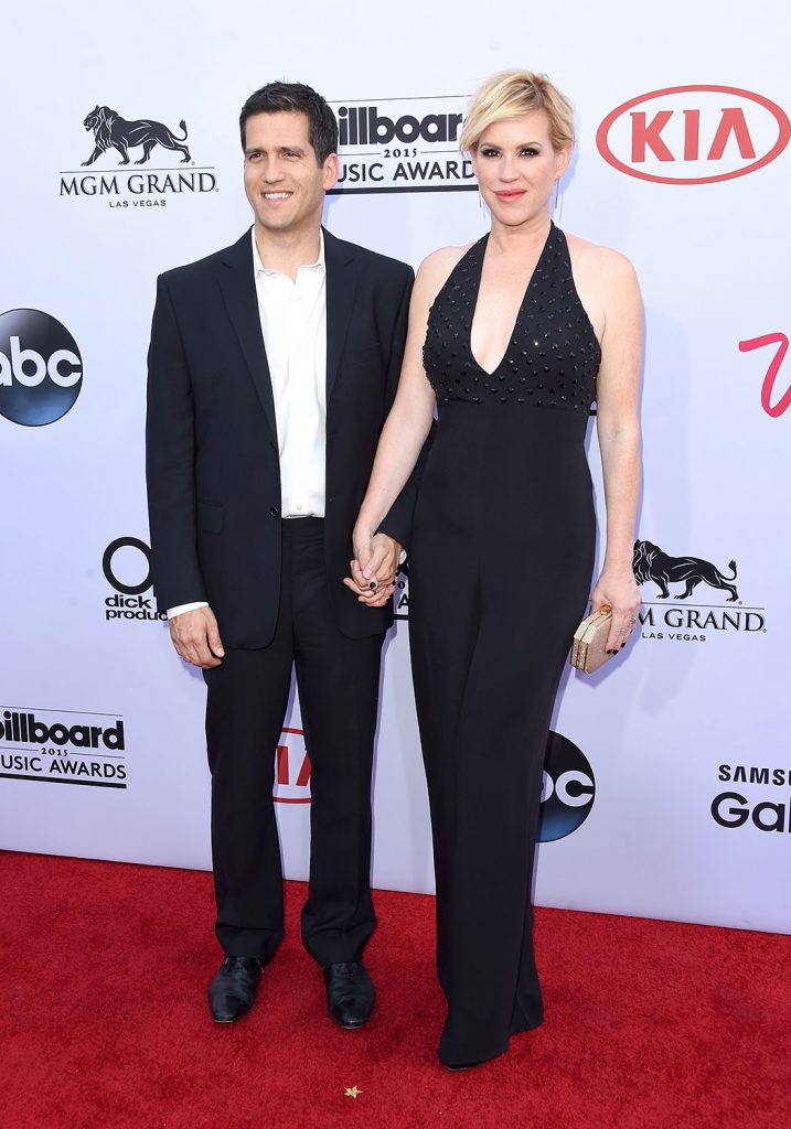 Valery Lameignère ex- wife Molly Ringwald with her current husband