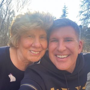 Todd Chrisley with his mother