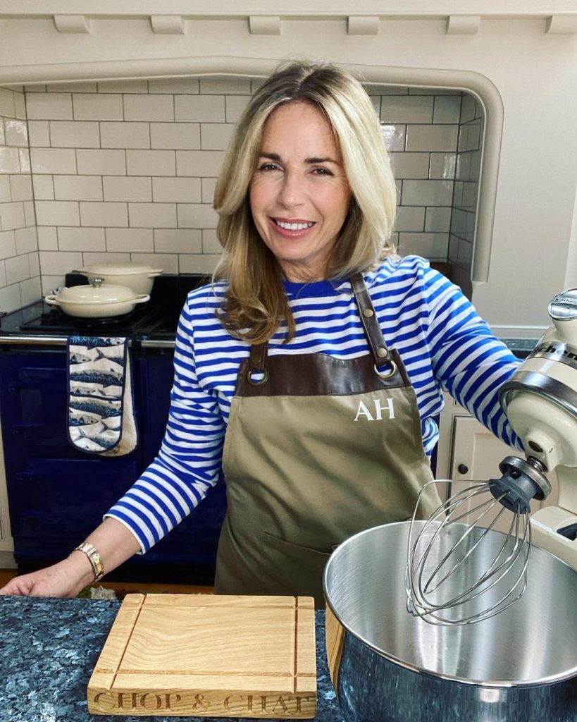 Alex cooking in kitchen