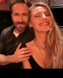 Blake Lively and Ryan Reynolds together in a frame