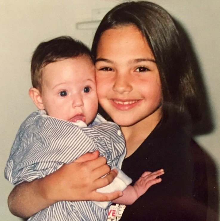 Dana with her sister Gal Gadot