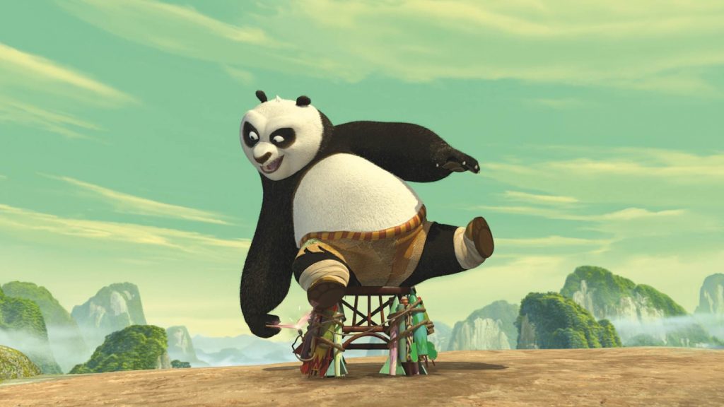 still from the movie Kung Fu Panda