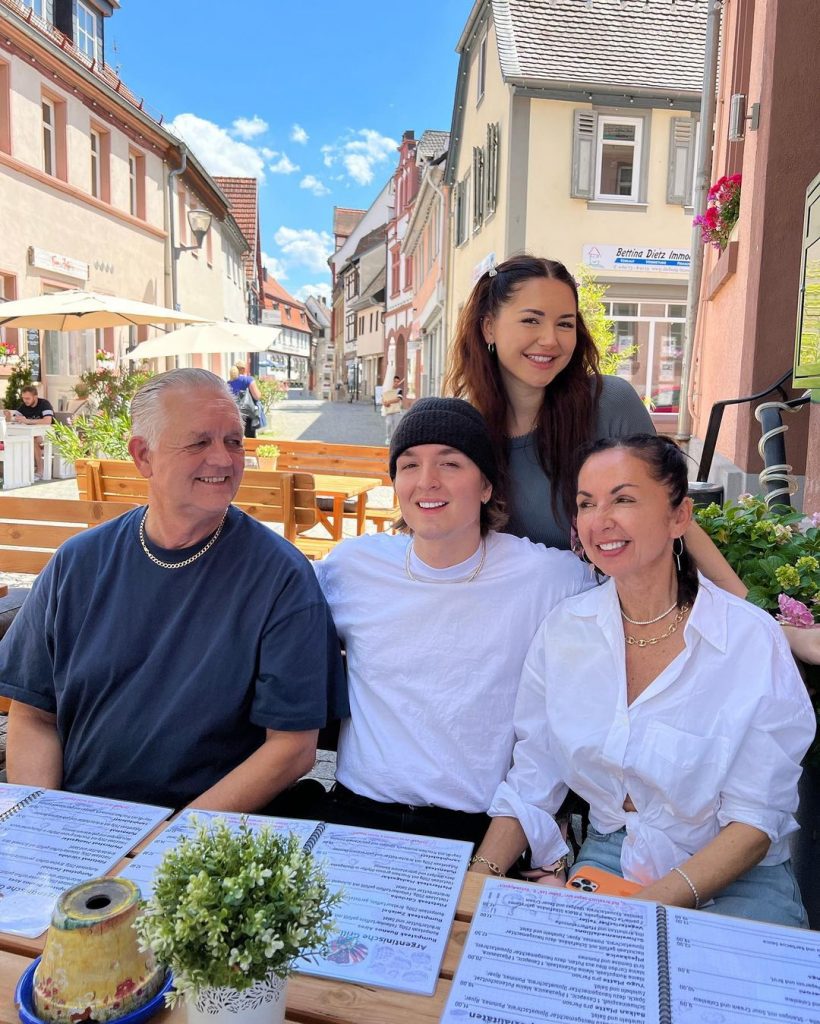 Anna Paul with her family